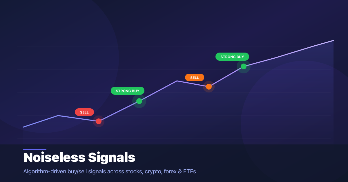Welcome to Noiseless Signals